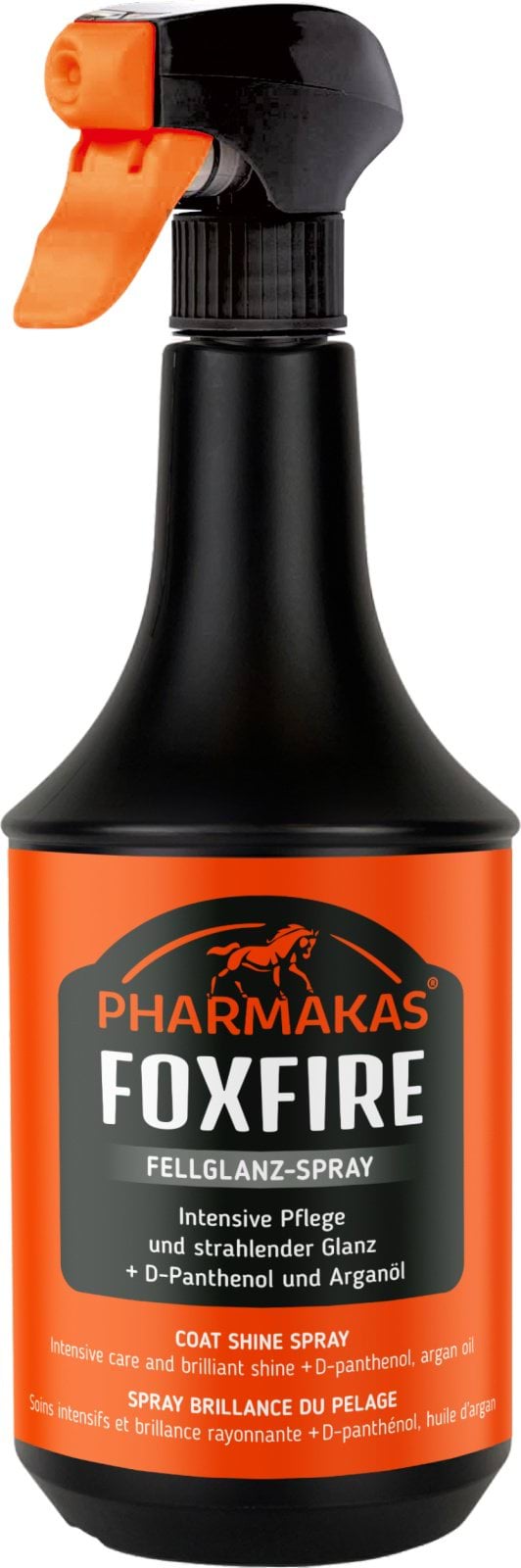 Płyn do pielęgnacji grzywy i ogona Foxfire Pharmakas Horse Fitform - Cavalo
